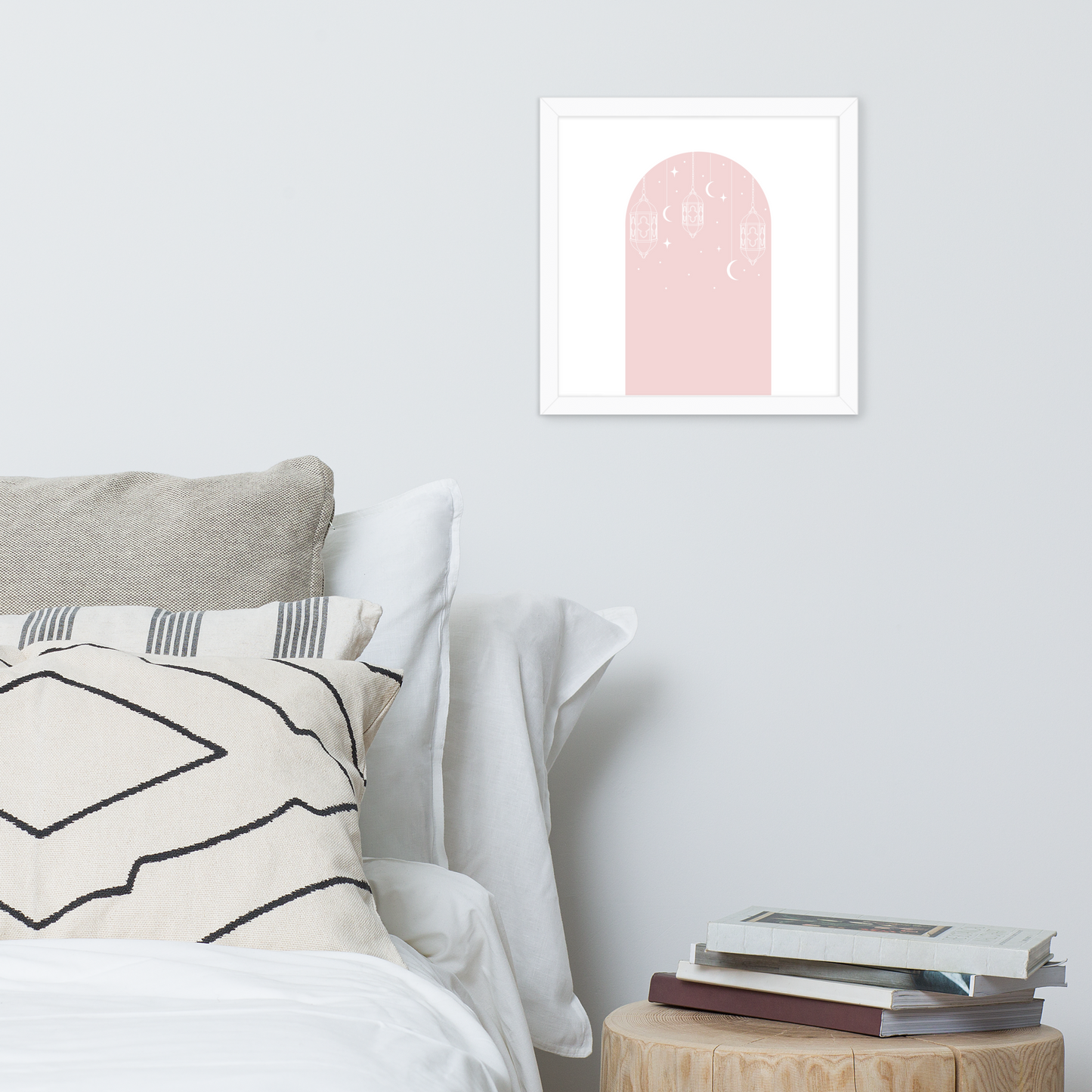 Ramadan Lanterns - Framed poster