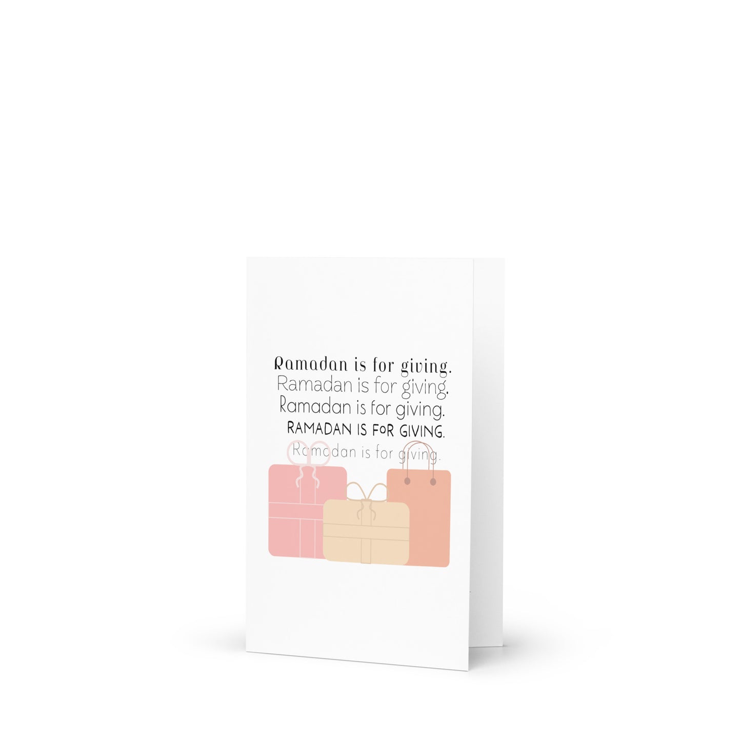 Ramadan Mubarak Gifts - Greeting card