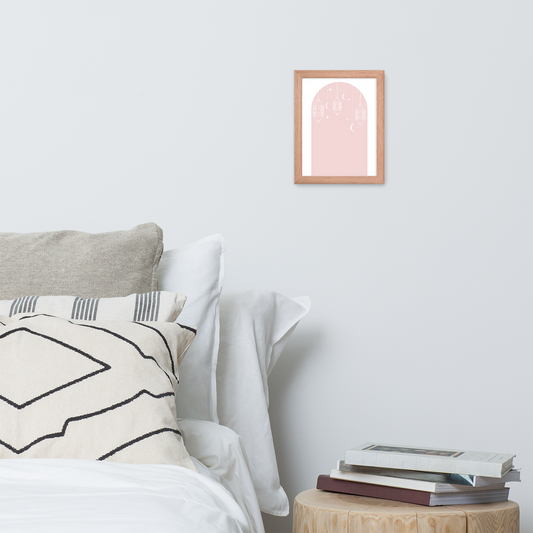 Ramadan Lanterns - Framed poster