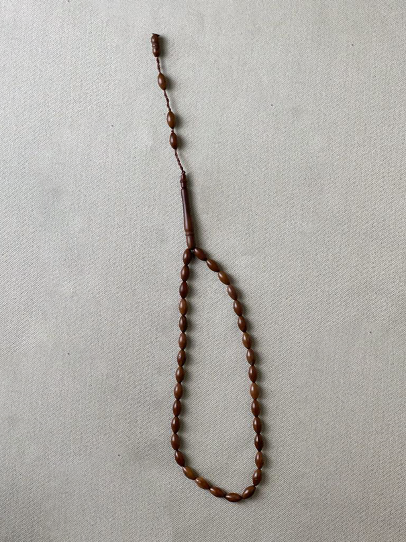 Thin Wooden Prayer Beads